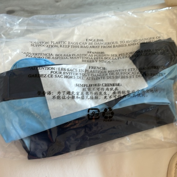 STAUD X NB BELTED COLORBLOCK SHORT NAVY - Picture 5 of 5